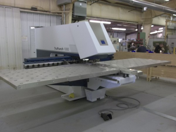 TRUMPF TruPunch 1000 left side